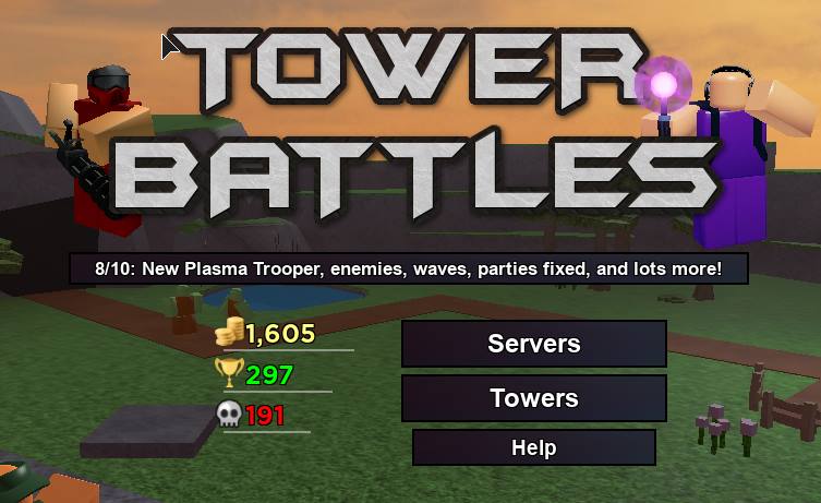 как играть в Tower Battles Roblox